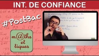 Estimer une proportion à laide dun intervalle de confiance 1  PostBac [upl. by Lombardy321]