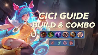 NEW HERO CICI  GUIDE TIPS BUILD AND COMBO [upl. by Mcgruter]