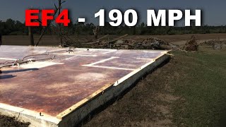 DAMAGE ANALYSIS BassfieldSoso MS EF4 Tornado [upl. by Telrats971]