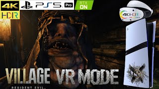 Resident Evil 8 Village VR mode  Spectral Super Resolution  PS5 PRO PSVR2 GamePlay Lake [upl. by Berghoff624]