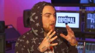 Mac Miller Chats About Watching Movies With The Sound Off [upl. by Eihtur190]