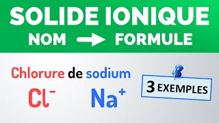 Comment déterminer la FORMULE dun COMPOSÉ IONIQUE   PhysiqueChimie [upl. by Lamont]