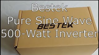 Cheap Pure Sine inverter BESTEK 500W Pure Sine Wave Power Inverter DC 12V [upl. by Fantasia406]