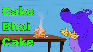 Cake Bhai Cake Ep  9  Pyaar Mohabbat Happy Lucky  Hindi Animated Cartoon Show  Zee Kids [upl. by Bessy787]