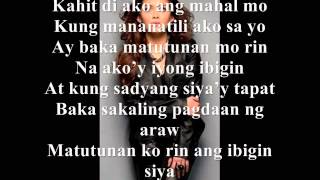 Mahal ko o Mahal ako  KZ Tandingan with Lyrics [upl. by Nikral]