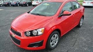 2013 Chevrolet Sonic LS Start Up and Full Tour [upl. by Accissej]