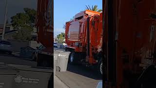 Waste resources garbage truck 334 on recycling [upl. by Dyer929]