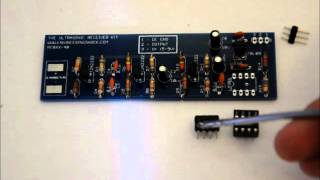 The 40kHz Ultrasonic Receiver DIY Electronics Kit  Intro and Assembly [upl. by Nerahs]