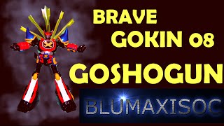 CMS BRAVE GOKIN 08 GOSHOGUN GOTRINITON  recensione di BLUMAXI SOC [upl. by Akimad728]