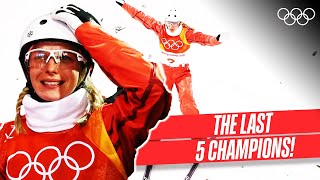 Women’s Aerials  Freestyle Skiing ⛷ Last 5 Champions 🥇 [upl. by Macleod]