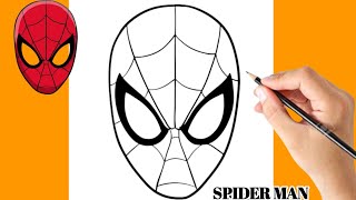 How To DRAW SPIDERMAN [upl. by Inaluahek]