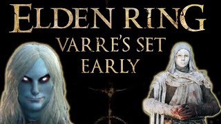 ELDEN RING  White Faced Varre Set EARLIEST AND EASIEST [upl. by Nysilla]