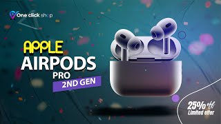 AirPods Pro 2nd Gen Review  Good Copy Good Product  One Click Shop [upl. by Koran512]