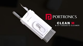 The ONLY Cleaning Kit Youll Ever Need For Your Gadgets  Portronics Clean M 8in1 Gadgets Cleaner [upl. by Kajdan]