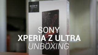 Sony Xperia Z Ultra Unboxing [upl. by Seidnac234]