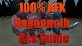 How To 100 Afk Dagannoth Rex Guide For MASSIVE BANK [upl. by Lau890]