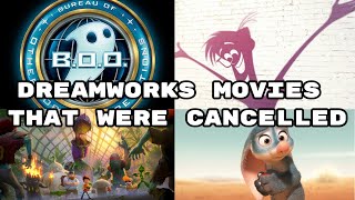 4 DreamWorks Movies that were Cancelled [upl. by Ahseram759]