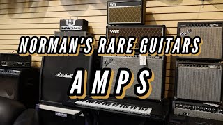 Amps available at Normans Rare Guitars [upl. by Oregolac]