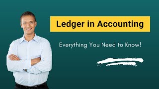 Ledger in Accounting  Meaning Example How to Post Journal Entries to Ledger [upl. by Dreher]