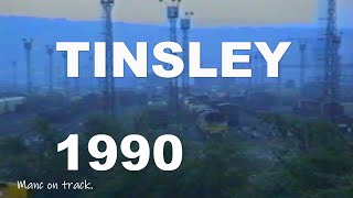 Tinsley Motive Power Depot 1990 British Rail [upl. by Rozamond704]