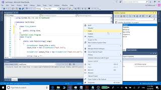 DivideSplit Code to Multiple sourceheaderclass files in c and c on Visual Studio 2017 11 [upl. by Dwane]