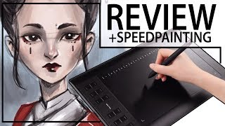 ★TABLETA CALIDADPRECIO PARA EMPEZAR A DIBUJAR  REVIEW HUION NEW 1060 PLUS8192 [upl. by Clauddetta]