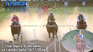 1°PENCO vs 2°ALCIDES vs 3°LOCO DANI Club Hipico El DoradilloLas LajitasSalta Domingo 10 de Nov [upl. by Augustus861]