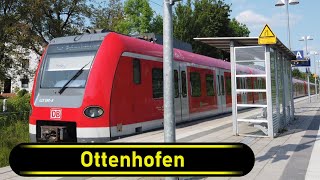 SBahn Station Ottenhofen  Munich 🇩🇪  Walkthrough 🚶 [upl. by Dranal]