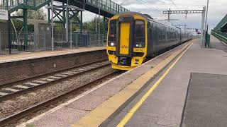 Trains at Caldicot and Severn Tunnel Junction 040924 [upl. by Nunnery]