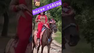 Horse riding funny horse horselover dance love comedy music memes challenge song trending [upl. by Okemak]