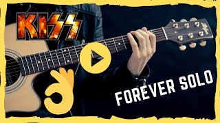 kiss forever solo guitar [upl. by Glantz]