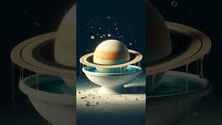 Saturn can float on water spacefacts universe saturn shortsfeed facts factslover fact [upl. by Eniamraj]