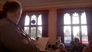 Halsway Manor English Fiddle Weekend  Bagpipers trad [upl. by Milicent185]