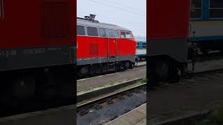 Br 218 am Rangieren in Regensburg Hbf trainspotting [upl. by Larcher]