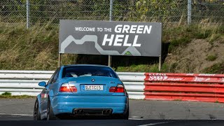 Race with friendsBMW M3 E46 vs M3 E46 on the Nürburgring Nordschleife [upl. by Ahsekam991]