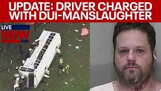 Deadly migrant bus crash Truck driver was under the influence  LiveNOW from FOX [upl. by Dragelin613]