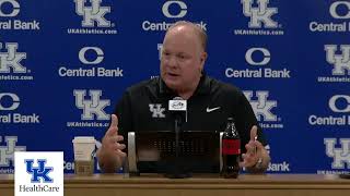 Live Now Coach Stoops PreSouth Carolina Press Conference presented by UKHealthCare [upl. by Keefe]