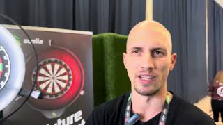 Talking the new automated scoring system for darts with scoliadarts5659 [upl. by Lexine]