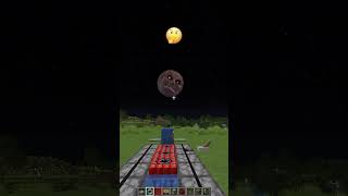 Road to Lunar Moon vs Emoji HOW Moment shorts minecraft meme [upl. by Anneuq307]