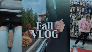 Mini fall vlog🍁🎃🍂 Tjmax Dukin  Costco 🎃🍁 [upl. by Nosaj621]