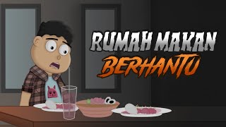 Rumah Makan Berhantu  Animasi Horor Misteri  WargaNet Life [upl. by Inavoy]