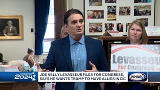 Levasseur files for congressional run [upl. by Edholm]