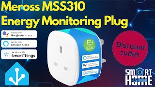 Meross MSS310 Energy Monitoring Plug [upl. by Haizek]