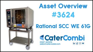 Rational SCCWE61G Gas Combination Oven with Care Control for Sale  CaterCombi Asset 3624 [upl. by Ilyk]