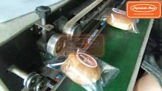 0813 8245 4553 JUAL MESIN ROTI KEMASAN PENGISI UDARA KEMBUNG SF150G DBF1000 BANDSEALER SEMI OTOMATIS [upl. by Rutherford]