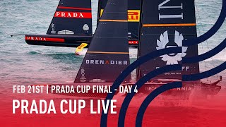 Full Race Replay Day 4  PRADA Cup FINAL  Luna Rossa Prada Pirelli vs INEOS TEAM UK [upl. by Elyrrad]