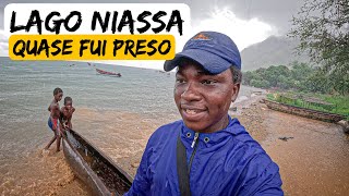 CHEGUEI NO LAGO NIASSA  MOMENTOS TENSOS COM A POLÍCIA LOCAL [upl. by Lladnarc]