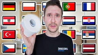 How To Say quotTOILET PAPERquot in 21 Different Languages [upl. by Thielen]