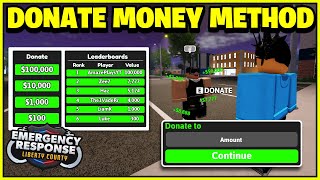 How to DONATE MONEY in ERLC Emergency Response Liberty County [upl. by Vanzant]