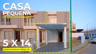 PEQUEÑA Y EFICIENTE CASA EN SOLO 125M2  1570000  Casas Económicas  Xalapa [upl. by Alahc]